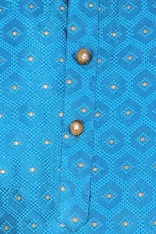 Boy's Kurta Pajama For Kids | Silk | Churindar Pyajama | Traditional Ethnic Wear (S-194)