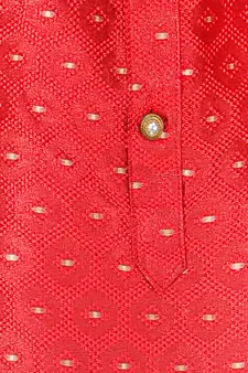 Boy's Kurta Pajama For Kids | Silk | Churindar Pyajama | Traditional Ethnic Wear (S-194)