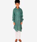 Boy's Kids Kurta Pajama Set | Solid | Cotton| Traditional Ethnic Wear | 1 To 16 Years | S-195