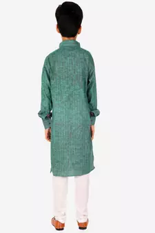 Boy's Kids Kurta Pajama Set | Solid | Cotton| Traditional Ethnic Wear | 1 To 16 Years | S-195