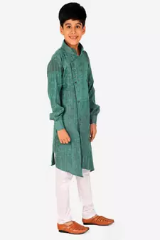 Boy's Kids Kurta Pajama Set | Solid | Cotton| Traditional Ethnic Wear | 1 To 16 Years | S-195