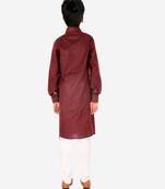 Boy's Kids Kurta Pajama Set | Solid | Cotton| Traditional Ethnic Wear | 1 To 16 Years | S-195