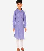 Boy's Kids Kurta Pajama Set | Solid | Cotton| Traditional Ethnic Wear | 1 To 16 Years | S-195