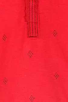 Boy's Kids Kurta Pajama Set | Dotted  | Cotton| Traditional Ethnic Wear | 1 To 16 Years | S-196