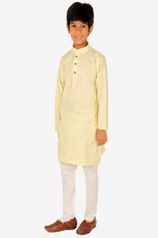Cotton Kurta Pajama For Kids Boys Ethnic Wear | 1 To 16 Years | S-197