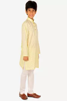 Cotton Kurta Pajama For Kids Boys Ethnic Wear | 1 To 16 Years | S-197