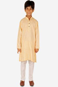 Cotton Kurta Pajama For Kids Boys Ethnic Wear | 1 To 16 Years | S-197