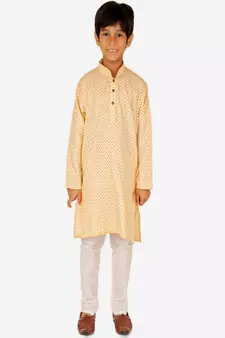 Cotton Kurta Pajama For Kids Boys Ethnic Wear | 1 To 16 Years | S-197