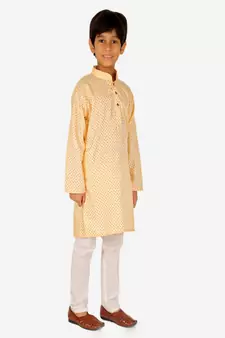 Cotton Kurta Pajama For Kids Boys Ethnic Wear | 1 To 16 Years | S-197