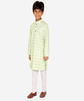 Cotton Kurta Pajama For Kids Boys Ethnic Wear | 1 To 16 Years | S-198 3