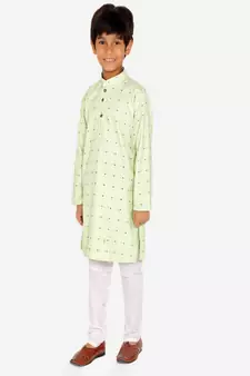 Cotton Kurta Pajama For Kids Boys Ethnic Wear | 1 To 16 Years | S-198