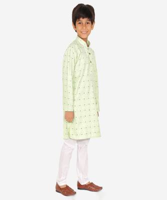 Cotton Kurta Pajama For Kids Boys Ethnic Wear | 1 To 16 Years | S-198 4