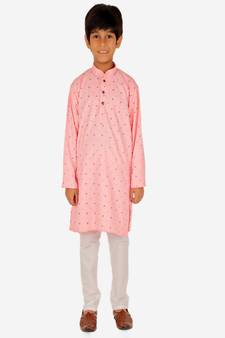 Cotton Kurta Pajama For Kids Boys Ethnic Wear | 1 To 16 Years | S-198