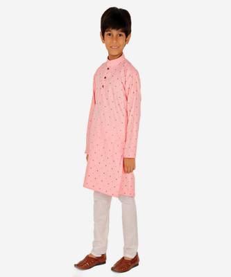 Cotton Kurta Pajama For Kids Boys Ethnic Wear | 1 To 16 Years | S-198 3