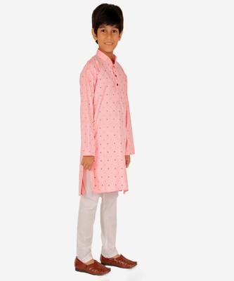 Cotton Kurta Pajama For Kids Boys Ethnic Wear | 1 To 16 Years | S-198 4
