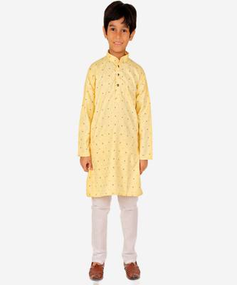 Cotton Kurta Pajama For Kids Boys Ethnic Wear | 1 To 16 Years | S-198 1
