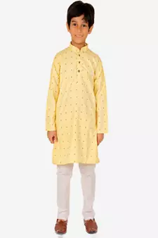 Cotton Kurta Pajama For Kids Boys Ethnic Wear | 1 To 16 Years | S-198