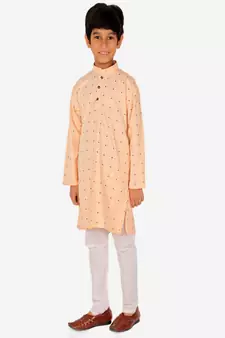 Cotton Kurta Pajama For Kids Boys Ethnic Wear | 1 To 16 Years | S-198