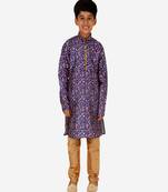 Silk Kurta Pajama For Kids Boys Ethnic Wear | 1 To 16 Years | S-199