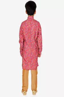 Silk Kurta Pajama For Kids Boys Ethnic Wear | 1 To 16 Years | S-199