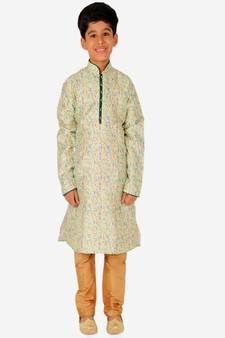 Silk Kurta Pajama For Kids Boys Ethnic Wear | 1 To 16 Years | S-199