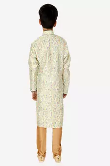Silk Kurta Pajama For Kids Boys Ethnic Wear | 1 To 16 Years | S-199