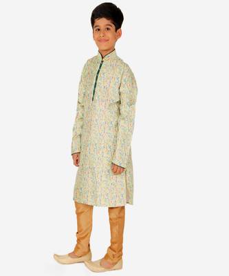 Silk Kurta Pajama For Kids Boys Ethnic Wear | 1 To 16 Years | S-199 3