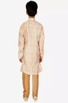 Silk Kurta Pajama For Kids Boys Ethnic Wear | 1 To 16 Years | S-199