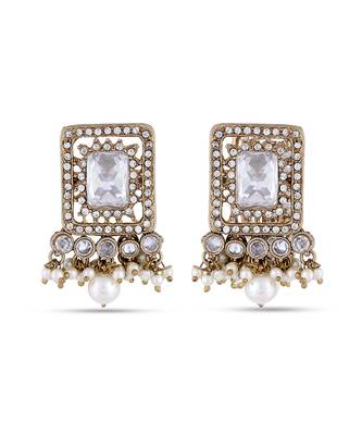 Rabihaat White Kundan Pendant Choker Set 2