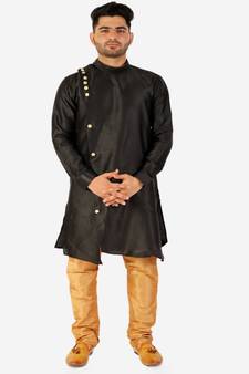 Men's Silk Kurta Pajama Set Wedding & Festive Indian Ethnic Wear (A-102)