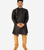 Men's Silk Kurta Pajama Set Wedding & Festive Indian Ethnic Wear (A-102)
