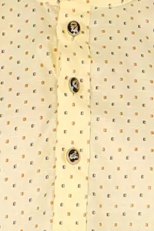 Men's Silk Kurta Pajama | Mandarin Collar | Floral Print (A-112)