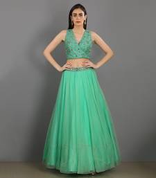 Chaman Mint Green Lehenga Set