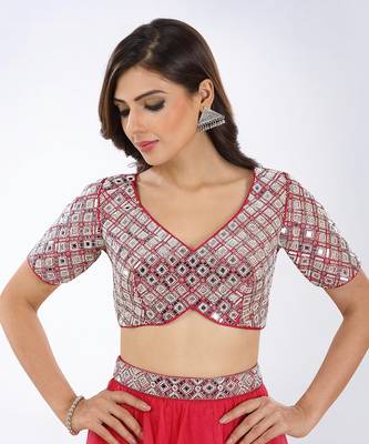 Afsa Rani Pink Lehenga Set 4