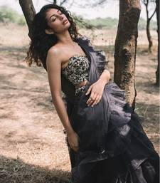 Ulfat Olive Green Saree
