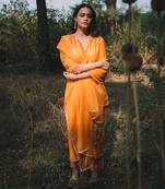 Zardiyaan Orange Kurta Set