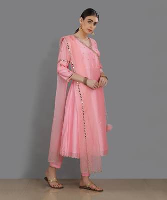 Rabia Baby Pink Kurta Set 2