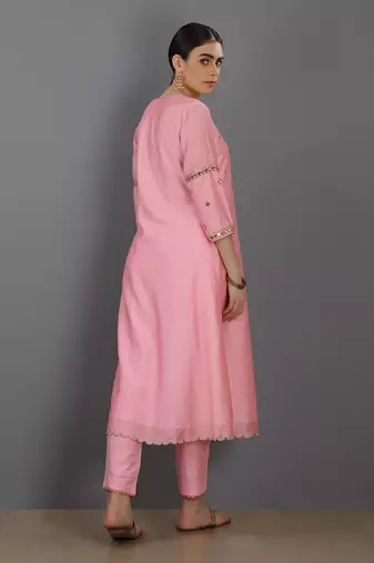 Rabia Baby Pink Kurta Set