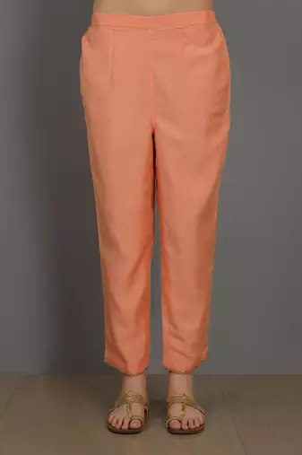 Abid Peach Kurta Set