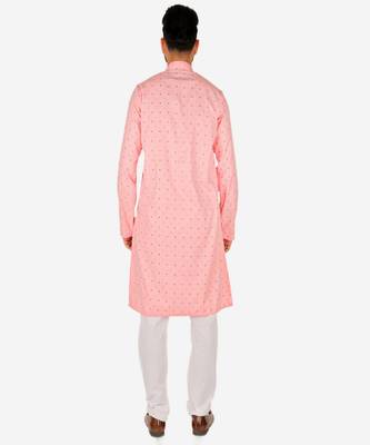 Men's Cotton Kurta Pajama Set | Printed | Wedding Wear (A-114 ) 2