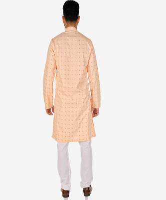 Men's Cotton Kurta Pajama Set | Printed | Wedding Wear (A-114 ) 2