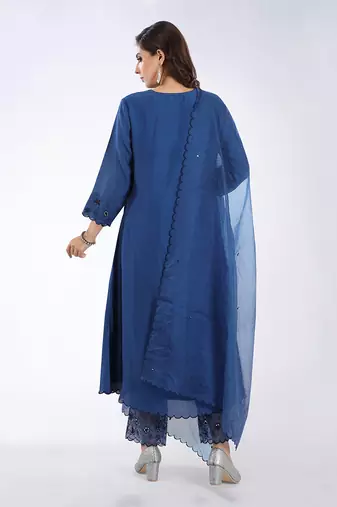 Navy Blue Zohra