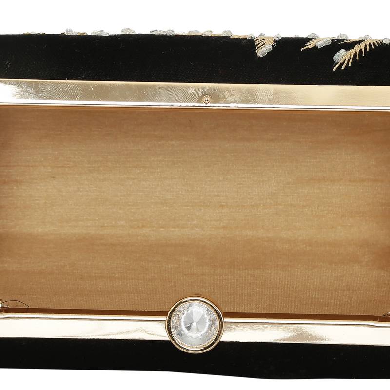 Worthyy Enterprises Handcrafted Embroidered Clutch Bag Purse Handbag For Women/Girls