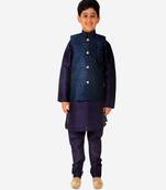 Silk Kurta Pajama For Kids Boys Ethnic Wear | 1 To 16 Years | S-200