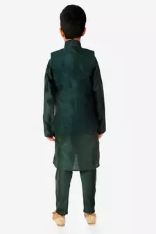 Silk Kurta Pajama For Kids Boys Ethnic Wear | 1 To 16 Years | S-200