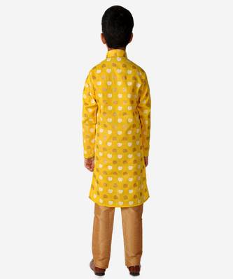 Kurta Pajama For Kids Boys | Cotton | Floral Print | Ethnic Wear (S-204) 2