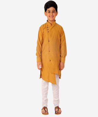 Cotton Kurta Pajama Sets For Kids Boys | Traditional Dress (S-205) 1