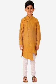 Cotton Kurta Pajama Sets For Kids Boys | Traditional Dress (S-205)