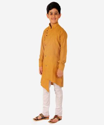 Cotton Kurta Pajama Sets For Kids Boys | Traditional Dress (S-205) 4
