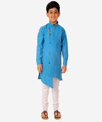 Cotton Kurta Pajama Sets For Kids Boys | Traditional Dress (S-205) 1